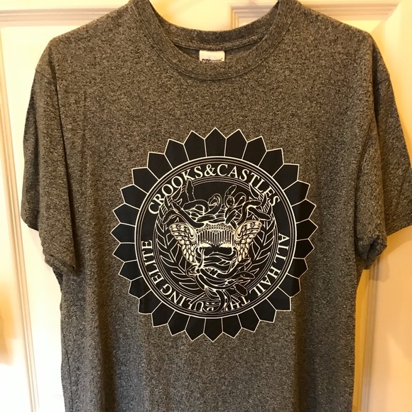 Crooks & Castles Other - Men’s medium grey t shirt